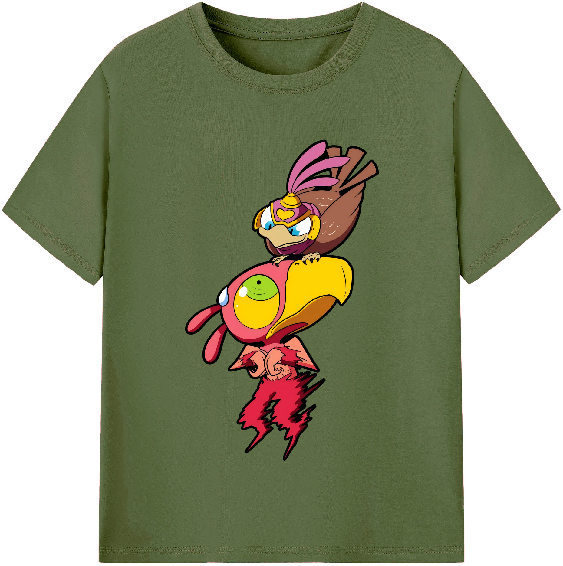 （画像用） ジョジョの奇妙な冒険 JoJo's Bizarre Adventure 綿100％半袖Tシャツ（フロントプリント）
